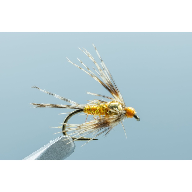 Soft Hackle Thorax Bead Orange #16