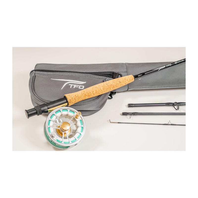 TFO Black Label Kit w/ NTR II CG Reel 5wt – 9’0″ – 4pc