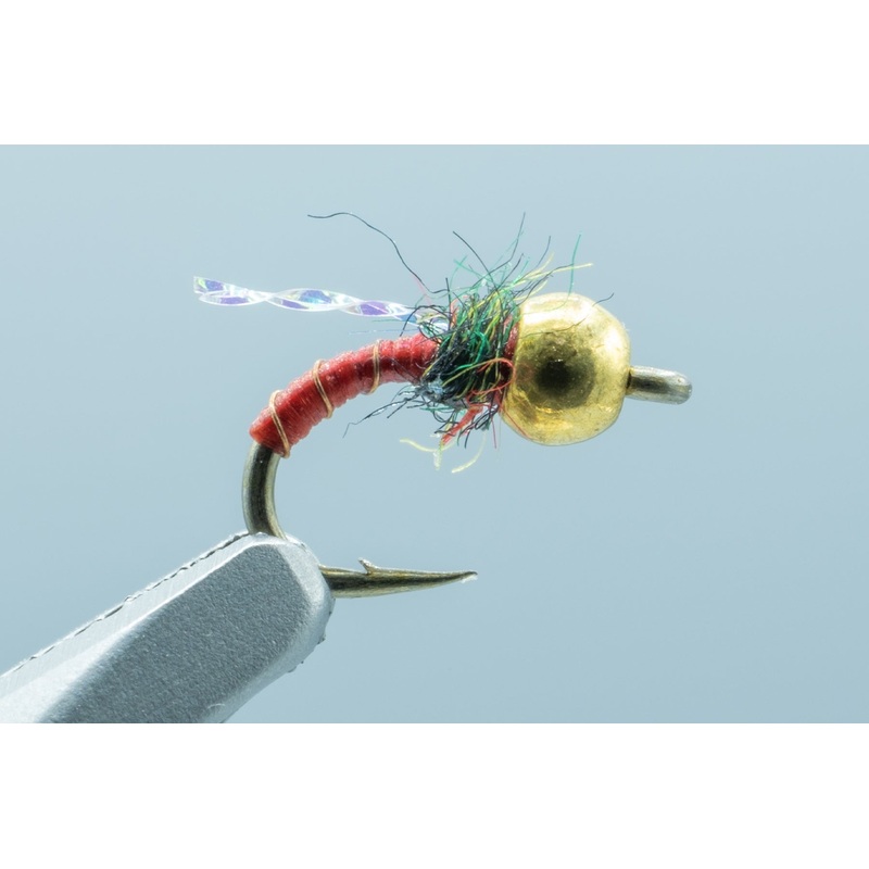 Zebra Midge FB Blk/Red #18